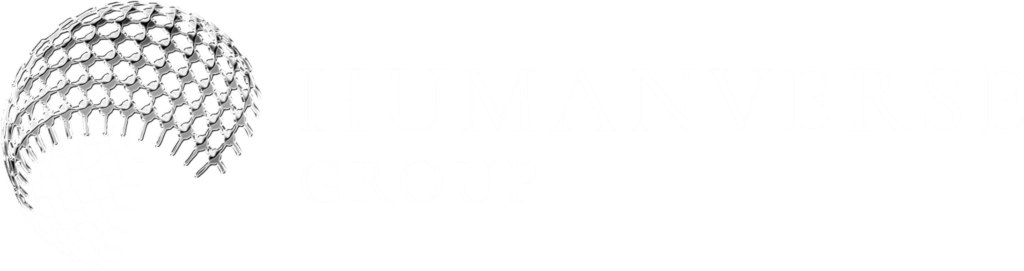 Humanverse Silver Logo Black