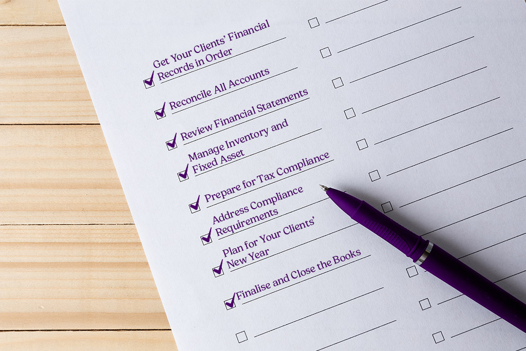 8 Step Year End Accounting Checklist for Accurate Book Close image ANZ