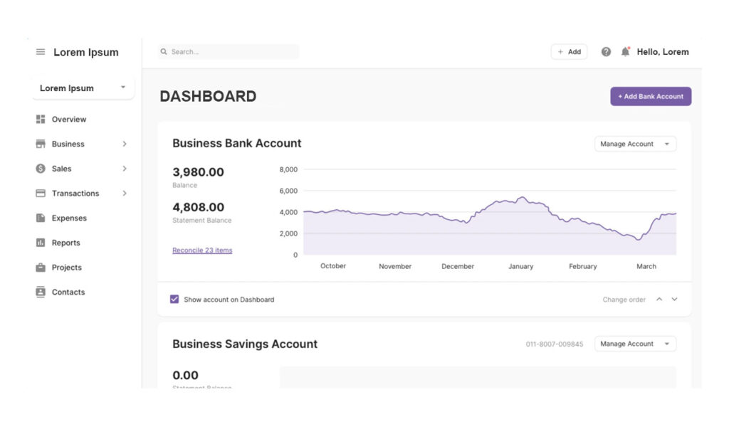 Accounting dashboard img