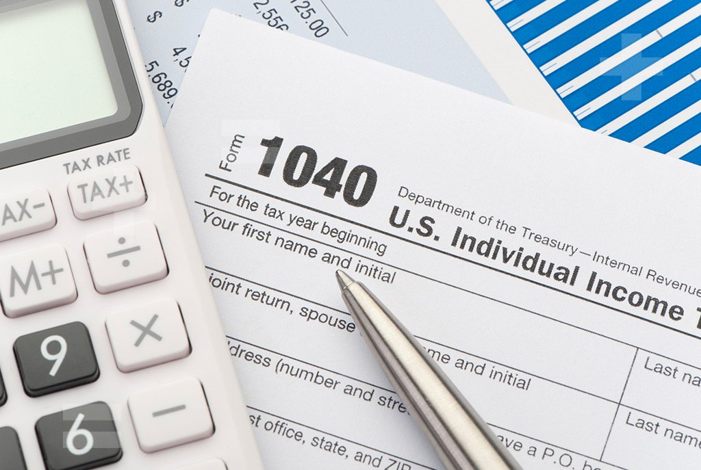 Form 1040 is for individual filing of income tax returns