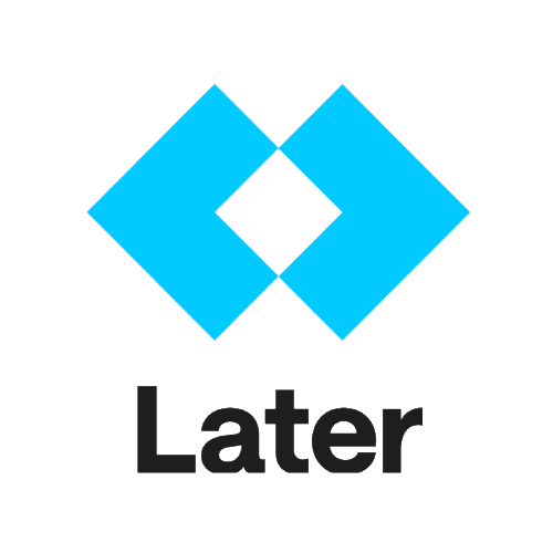 later logo