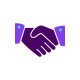 Icon-B2B_Deep-Purple_Handshake Icon B2B Deep Purple Handshake