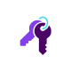 Icon-B2B_Deep-Purple_Key Icon B2B Deep Purple Key
